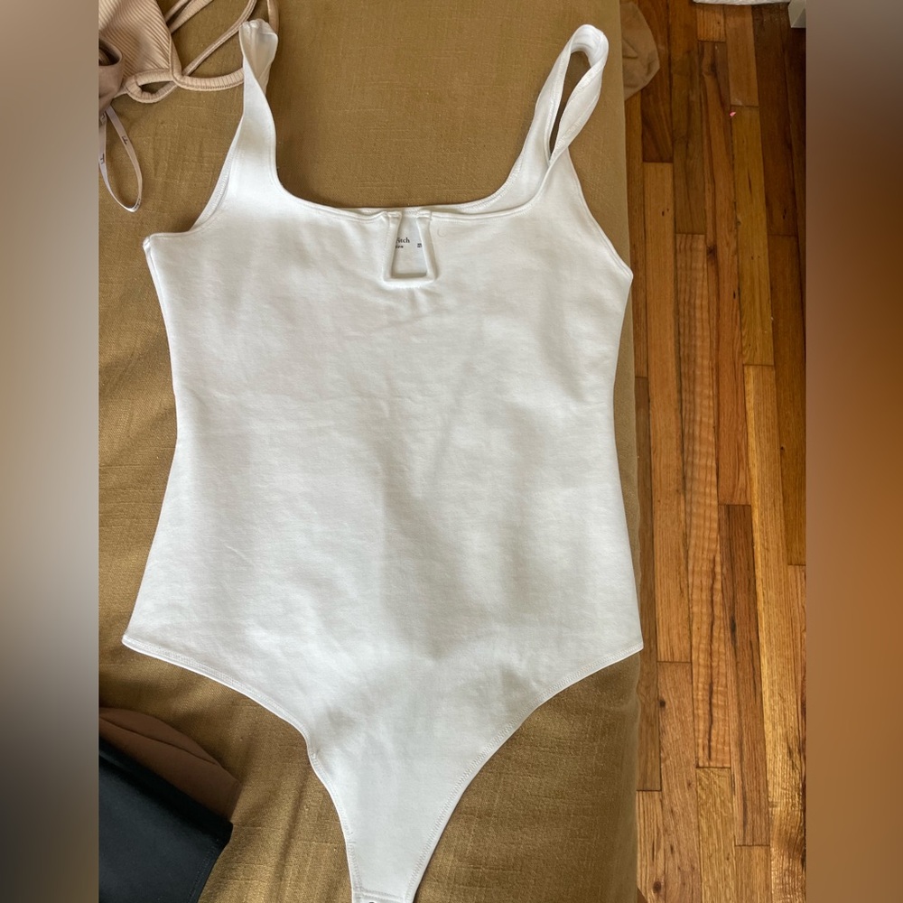Abercrombie white bodysuit